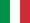 Italien flagga